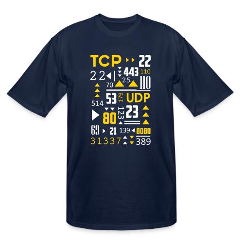Port Numbers - Men's Tall T-Shirt