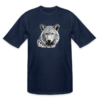 animal, thick outline - Men's Tall T-Shirt - navy - Front - Brady (186cm)