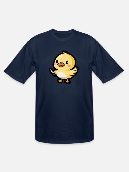 Ducky Defender - Men's Tall T-Shirt - navy