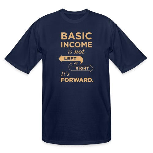 Basic Income Arrows V.2 - Men's Tall T-Shirt