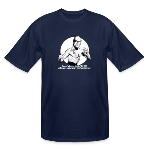 Bruce Schneier Fact #6b - Men's Tall T-Shirt