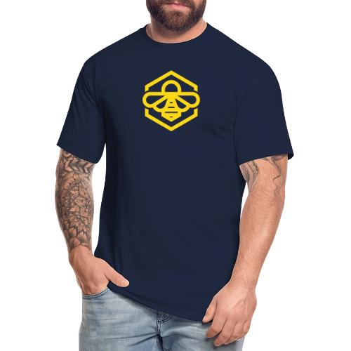 bee symbol orange - Men's Tall T-Shirt