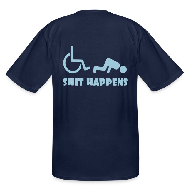 Sometimes shit happens when your in wheelchair