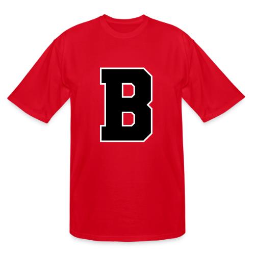Varsity Letter B Athletic Alphabet Graphic - Men's Tall T-Shirt
