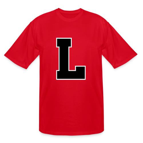 Varsity Letter L Athletic Monogram - Men's Tall T-Shirt