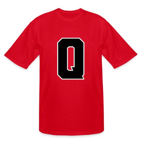 Varsity Letter Q Collegiate Font Graphic - Men's Tall T-Shirt