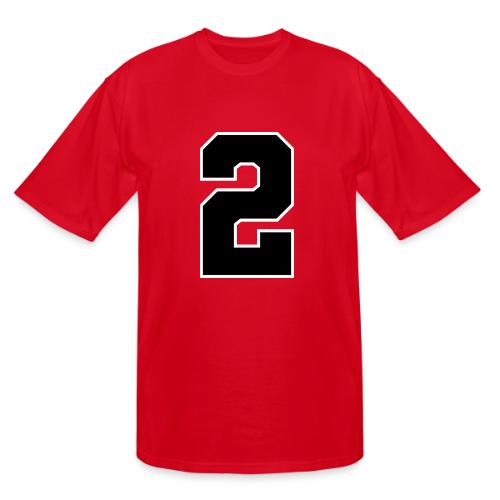 Varsity Number 2 Sports Design - Men's Tall T-Shirt