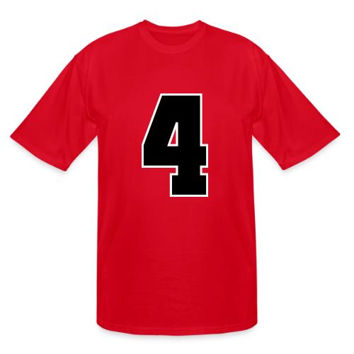 Varsity Number 4 College Style - Men's Tall T-Shirt