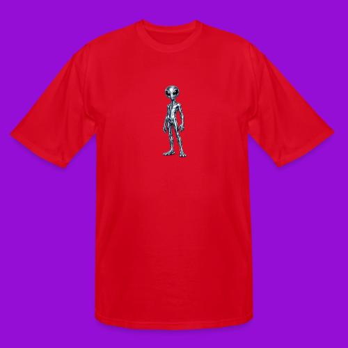 Silver Alien - Men's Tall T-Shirt