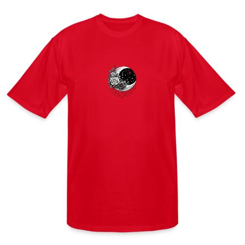 Crescent Moon Floral - Men's Tall T-Shirt