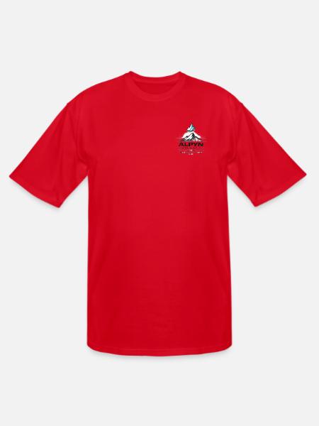 Alpyn Glacier Crest - Men's Tall T-Shirt - red