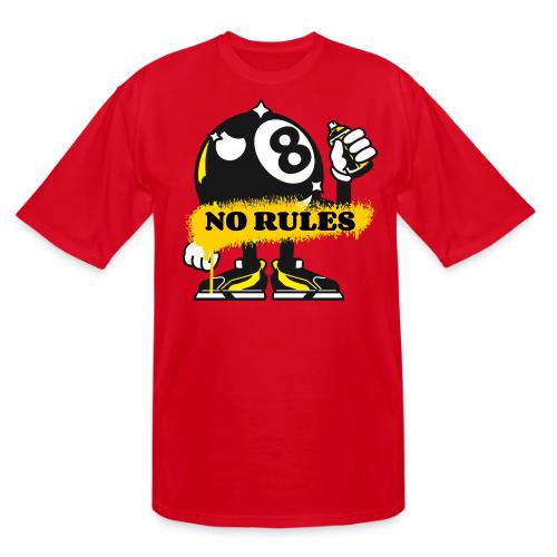 No Rules 8 Ball - Men's Tall T-Shirt