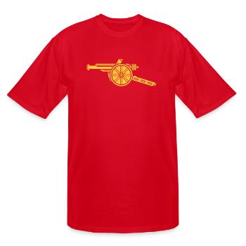 Golden Cannon - Men's Tall T-Shirt - red - Front