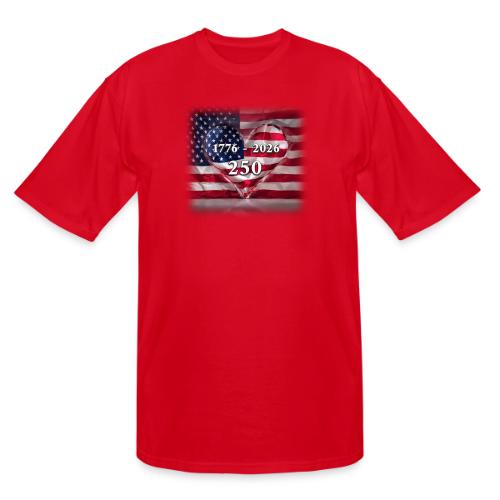 1776-2026 | 250 Years USA - Men's Tall T-Shirt