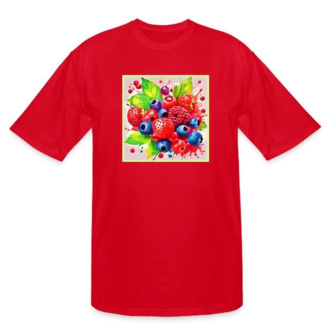 Summer Berry Splash Design