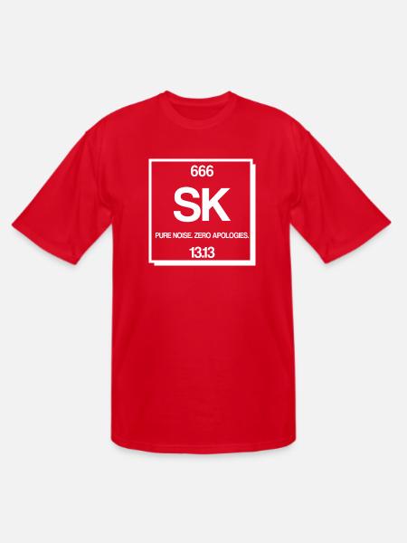 666 S-k Element - Men's Tall T-Shirt - red