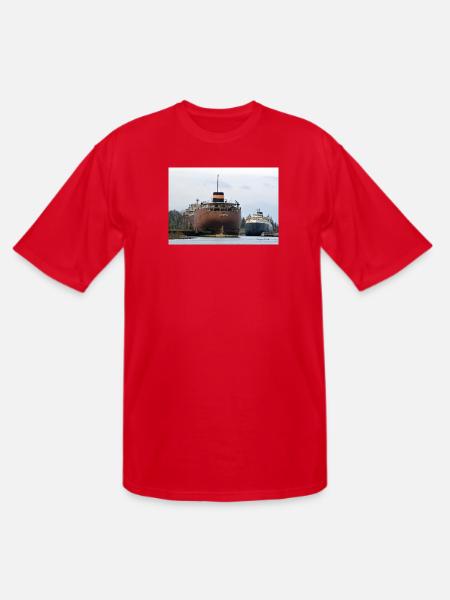 Sherwin and Arthur - Men's Tall T-Shirt - red