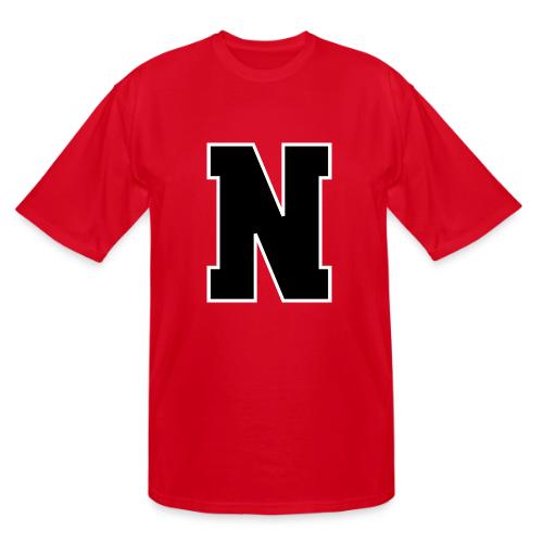 Varsity Letter N Athletic Font Graphic - Men's Tall T-Shirt
