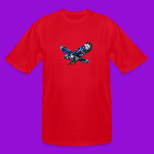 Silver Blue Jay Dive - Men's Tall T-Shirt