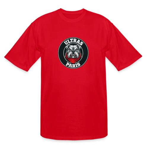 Ultras Paris Bulldog Football Fan Graphic - Men's Tall T-Shirt
