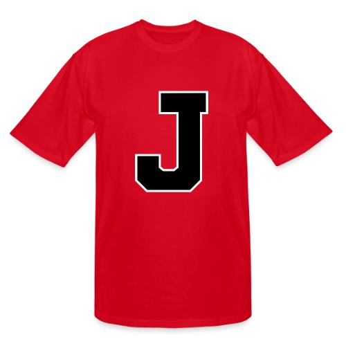 Varsity Letter J Athletic Alphabet Graphic - Men's Tall T-Shirt