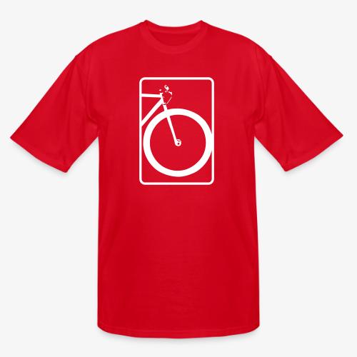 Front Wheel Forward - Men's Tall T-Shirt
