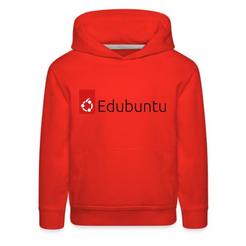 Edubuntu Logo 2023 - Black - Kids‘ Premium Hoodie