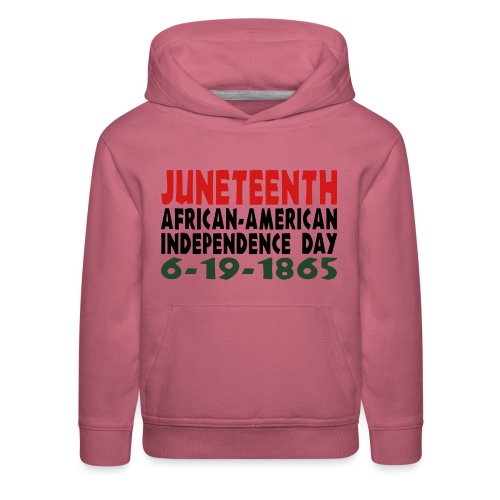 Junteenth Independence Day - Kids‘ Premium Hoodie