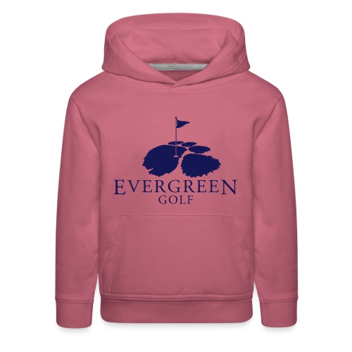 Evergreen Golf flag - Kids‘ Premium Hoodie