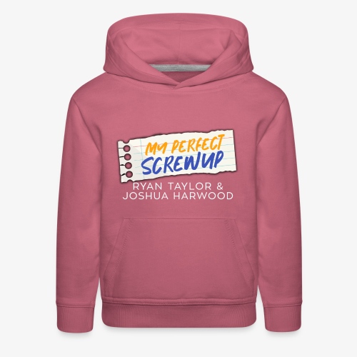 My Perfect Screwup Title Block with White Font - Kids‘ Premium Hoodie