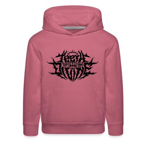 Teeth Of The Divine Logo BLACK - Kids‘ Premium Hoodie