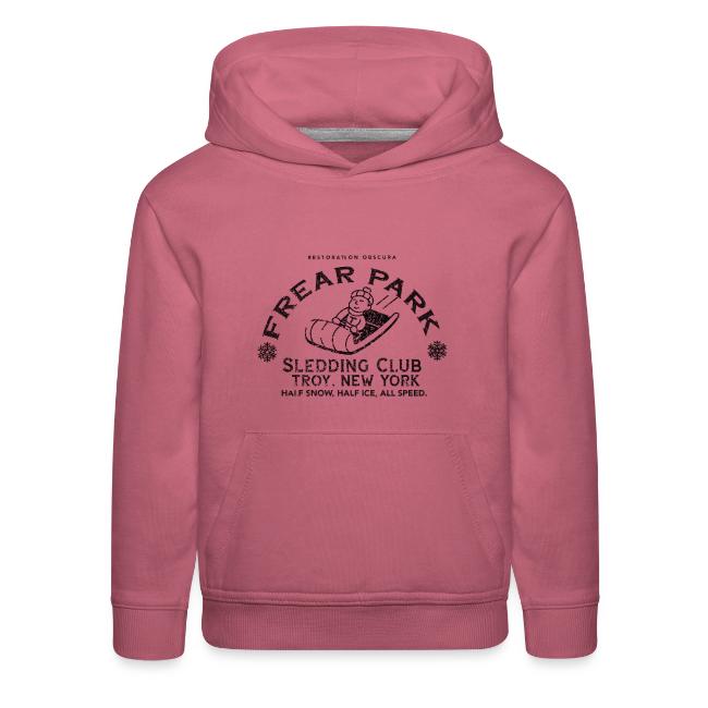 RO Frear Park Sledding Club Distressed Dark