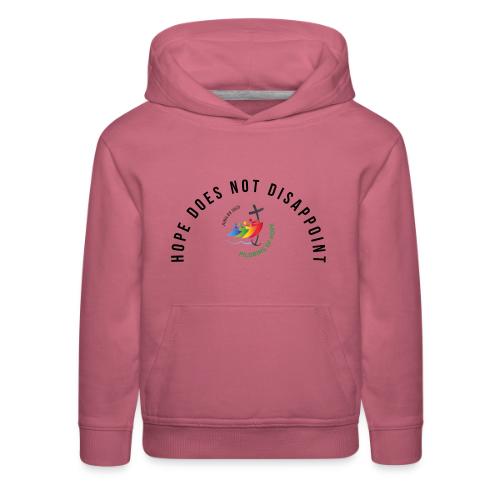 pilgrims of hope 2025 logo hope - Kids‘ Premium Hoodie