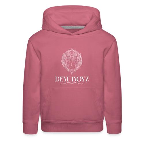 DemBoyz Full Logo (White Edition) - Kids‘ Premium Hoodie