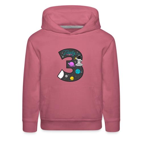 3 Year Channelversary Design - Kids‘ Premium Hoodie