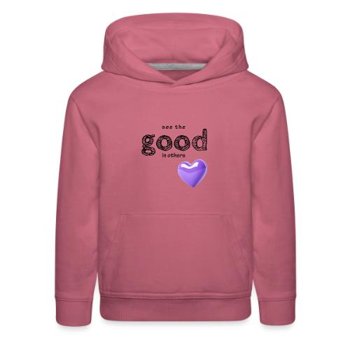 Smoon City_See the Good in Others - Kids‘ Premium Hoodie