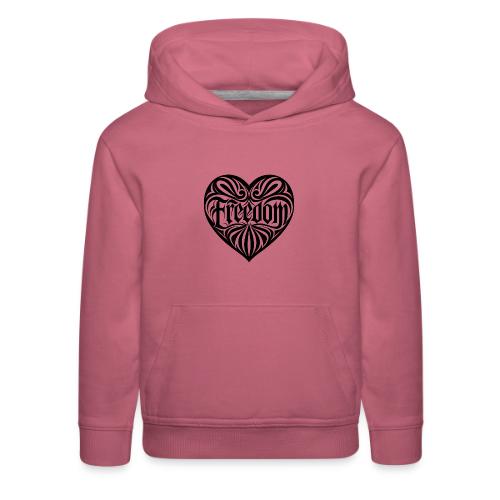 FREEDOM in Heart - Kids‘ Premium Hoodie