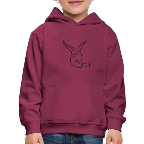 EMBRACED_TURTLEDOVES - Kids‘ Premium Hoodie