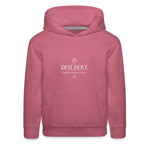 DemBoyz Roll Call (White Edition) - Kids‘ Premium Hoodie