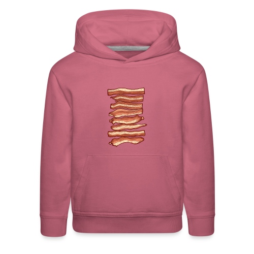 Sizzling Bacon Strips - Kids‘ Premium Hoodie