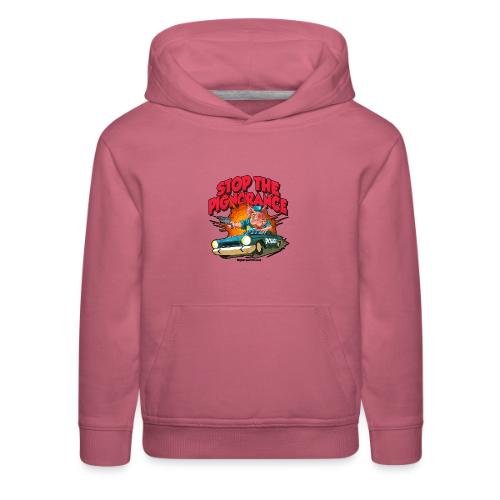 Stop Pignorance for LIGHT Material - Kids‘ Premium Hoodie