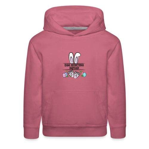 EGG HUNTING SQUAD - Kids‘ Premium Hoodie
