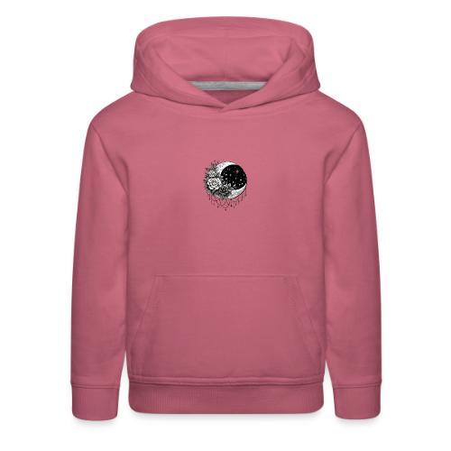 Crescent Moon Floral - Kids‘ Premium Hoodie