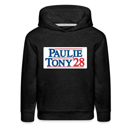 Paulie and Tony for Co-President 2028 - Kids‘ Premium Hoodie