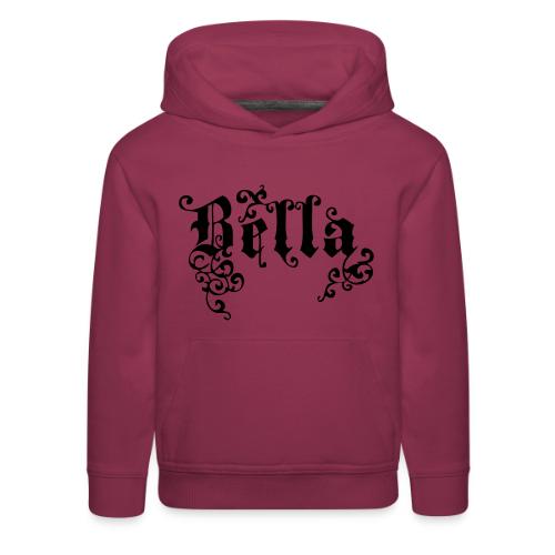 bella_gothic_swirls - Kids‘ Premium Hoodie