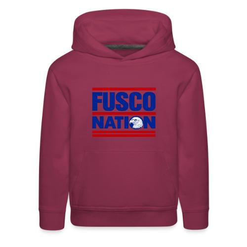 Fusco Nation with Eagle (250th Show Commemorative) - Kids‘ Premium Hoodie