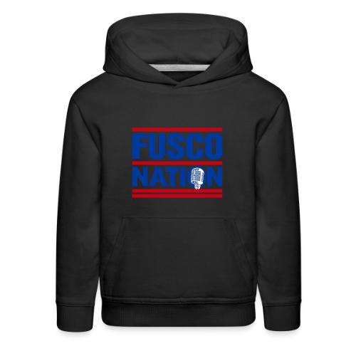 Fusco Nation with Mic (250th Show Commemorative) - Kids‘ Premium Hoodie