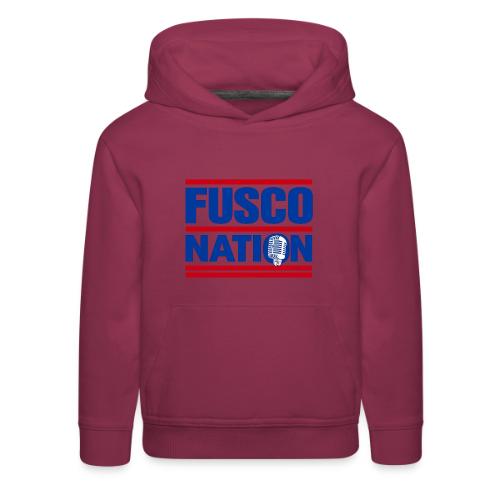Fusco Nation with Mic (250th Show Commemorative) - Kids‘ Premium Hoodie