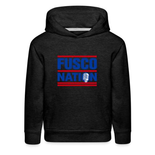 Fusco Nation with Mic (250th Show Commemorative) - Kids‘ Premium Hoodie