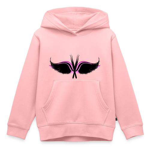 Lash Tweezer Wings black - Kids‘ Premium Hoodie